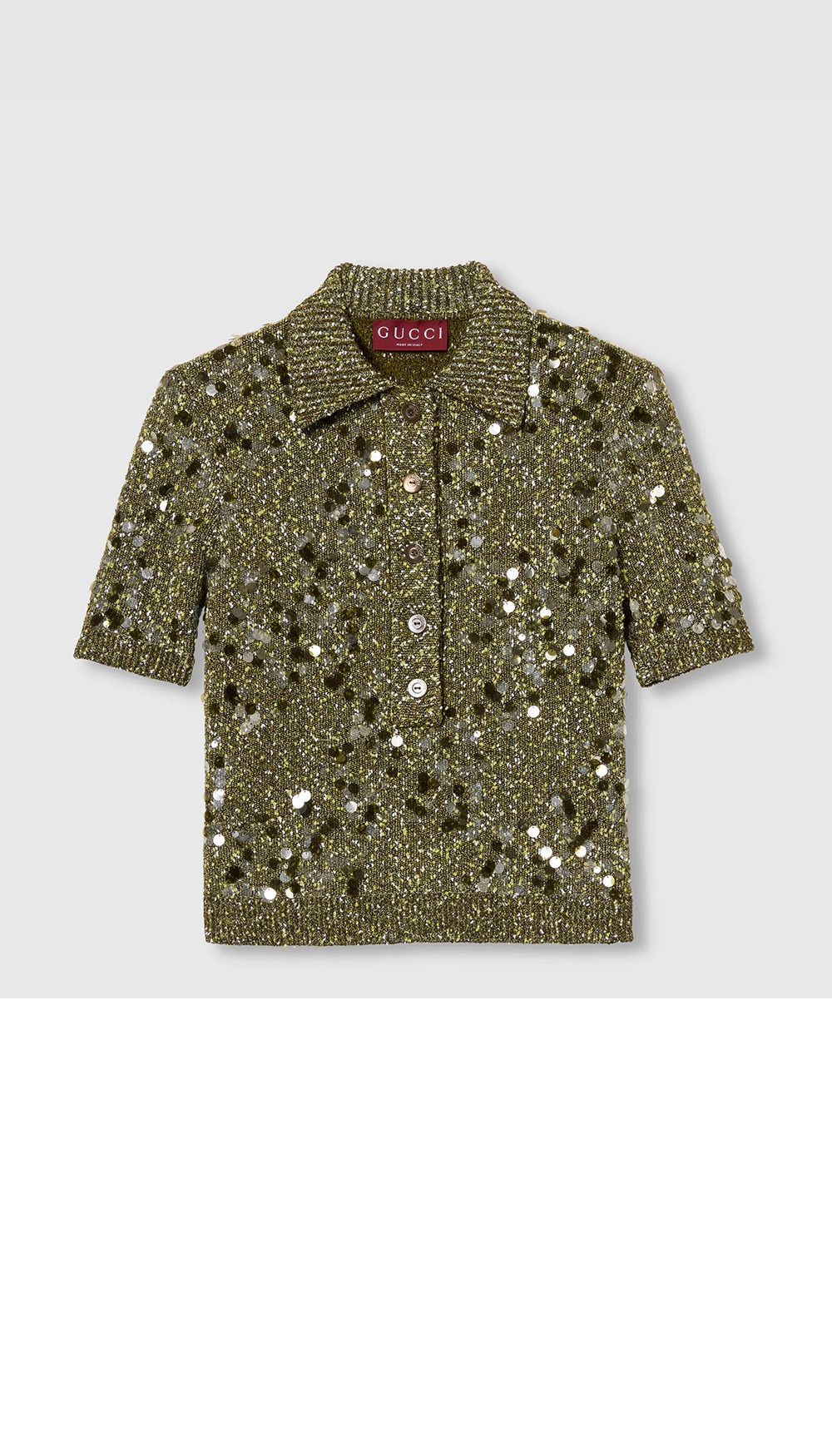 미러급레플리카사이트 | 명품레플리카 전문 쇼핑몰  | 퍼스트원 - 비스코스 트위드 블렌드 폴로 셔츠 &gt; 구찌