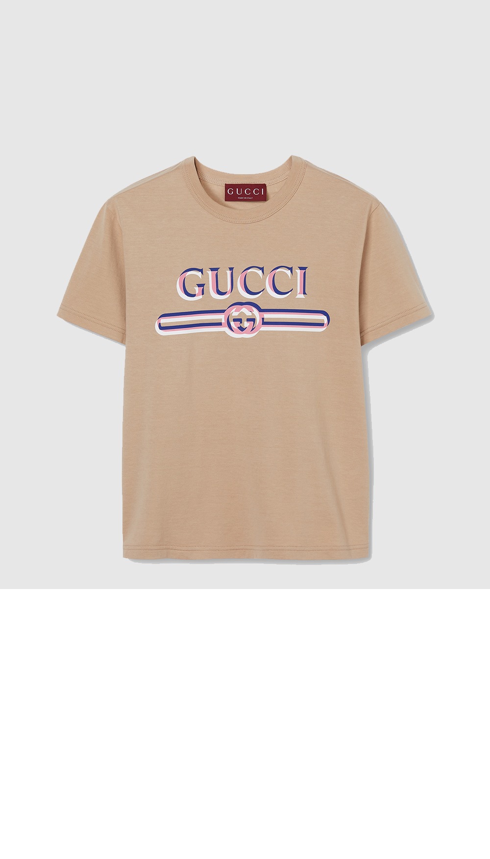 미러급레플리카사이트 | 명품레플리카 전문 쇼핑몰  | 퍼스트원 - 프린트 코튼 저지 티셔츠 &gt; 구찌