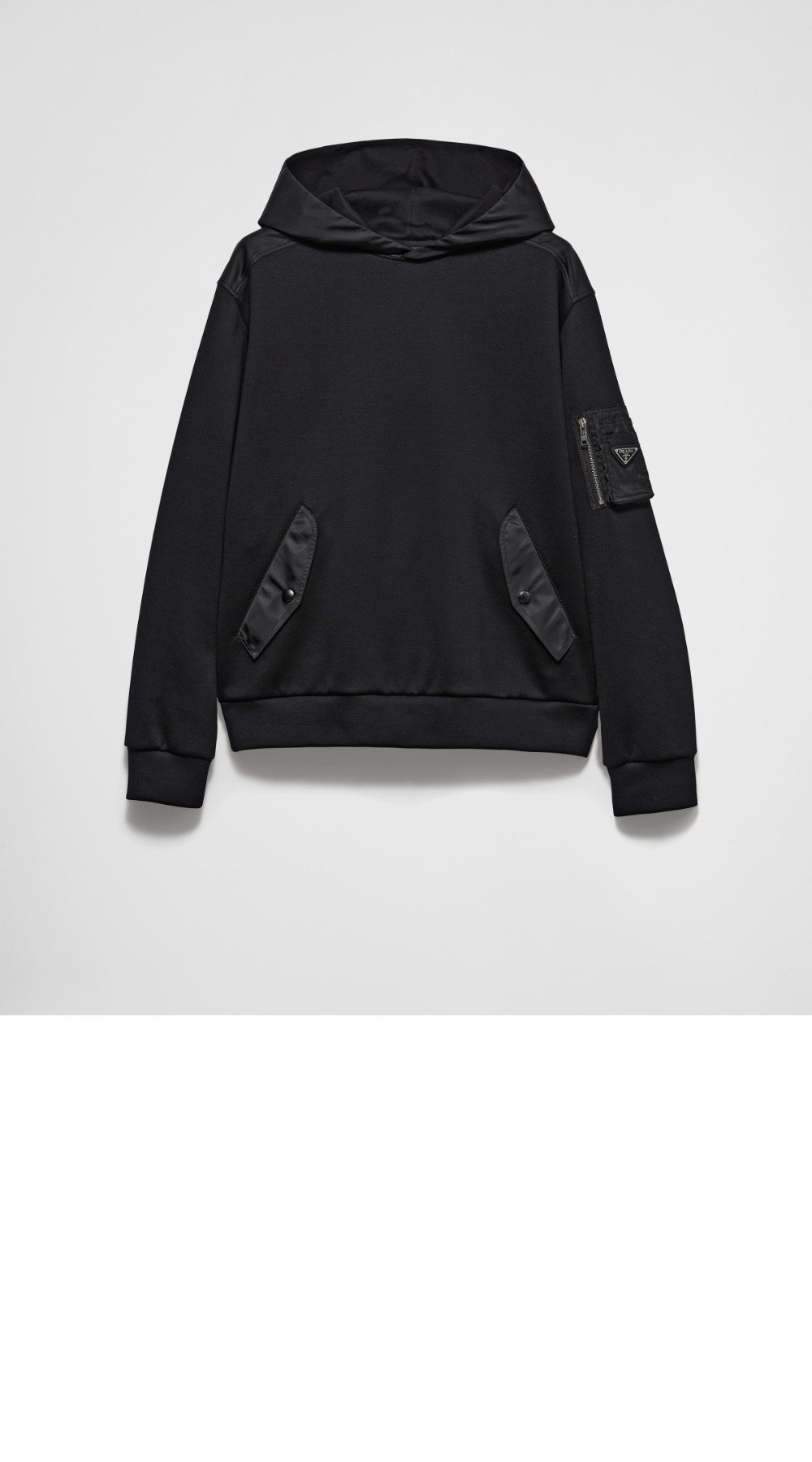 미러급레플리카사이트 | 명품레플리카 전문 쇼핑몰  | 퍼스트원 - 리사이클 나일론 후드 스웨트셔츠 &gt; 프라다