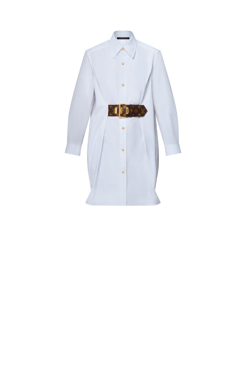 미러급레플리카사이트 | 명품레플리카 전문 쇼핑몰  | 퍼스트원 - 벨티드 셔츠 드레스 &gt; 루이비통