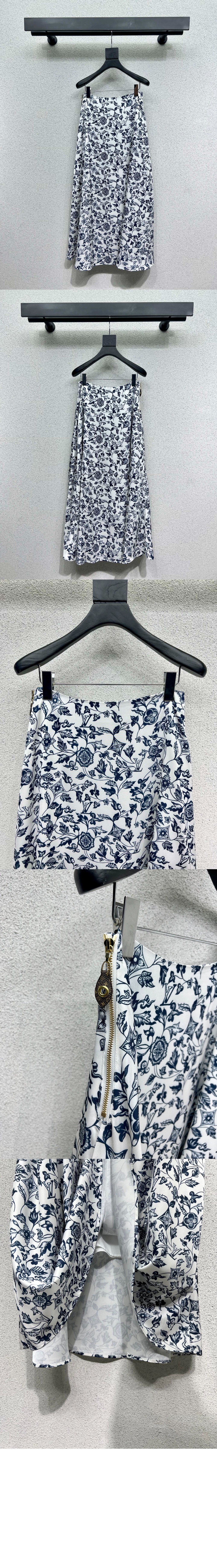 미러급레플리카사이트 | 명품레플리카 전문 쇼핑몰  | 퍼스트원 - 보태니컬 프린트의 플레어 맥시 스커트 &gt; 루이비통