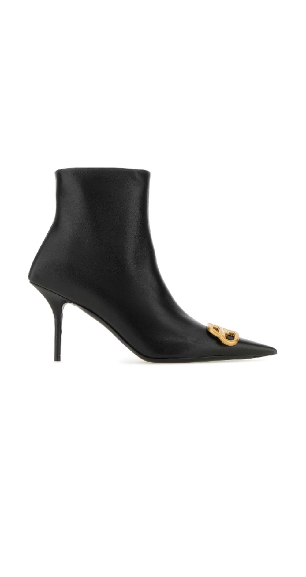 미러급레플리카사이트 | 명품레플리카 전문 쇼핑몰  | 퍼스트원 - BB 로고 장식 레더 앵클 부츠힐 764445 &gt; 발렌시아가