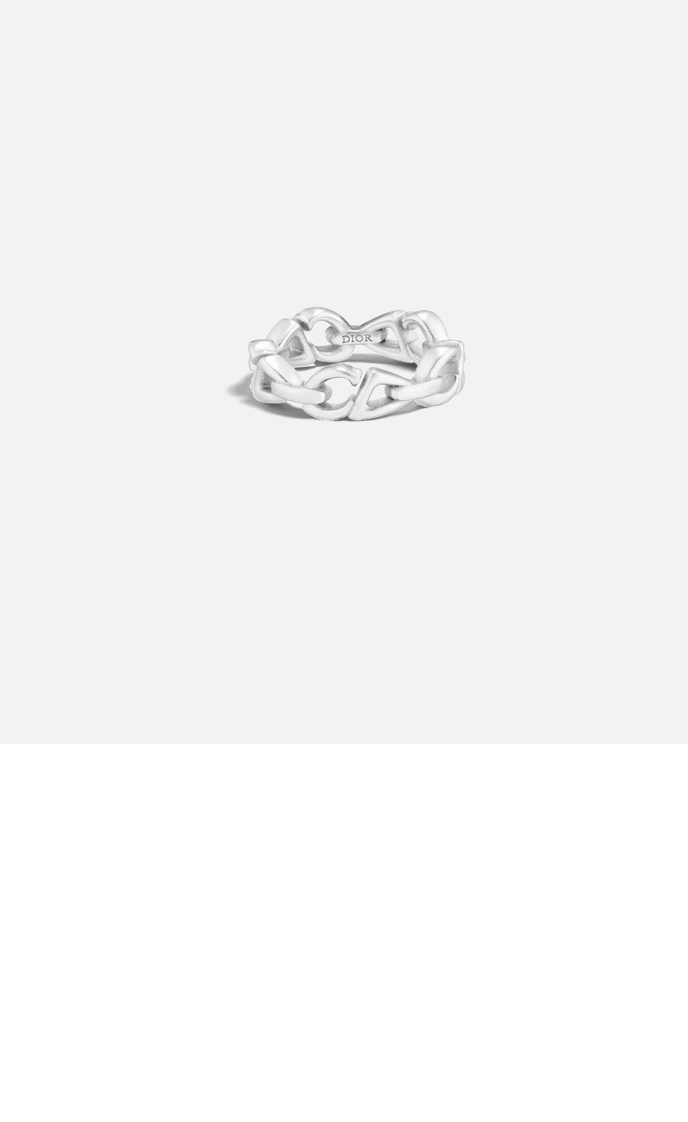 미러급레플리카사이트 | 명품레플리카 전문 쇼핑몰  | 퍼스트원 - CD30 체인 링크 반지 R3470 &gt; 디올