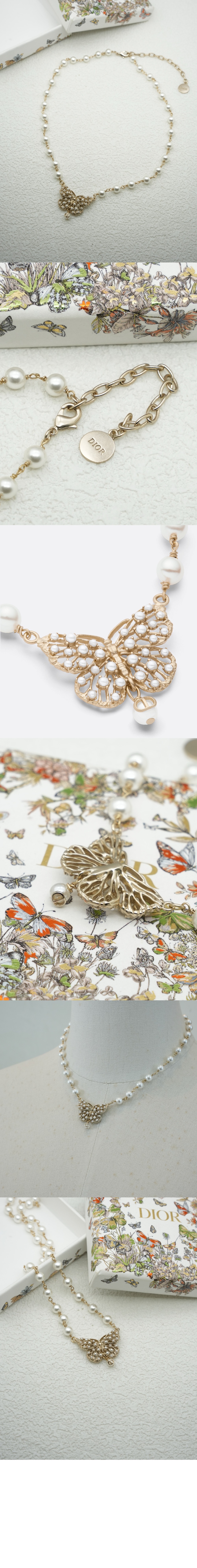 미러급레플리카사이트 | 명품레플리카 전문 쇼핑몰  | 퍼스트원 - Toile de Jouy Papillon  목걸이 N3272 &gt; 디올