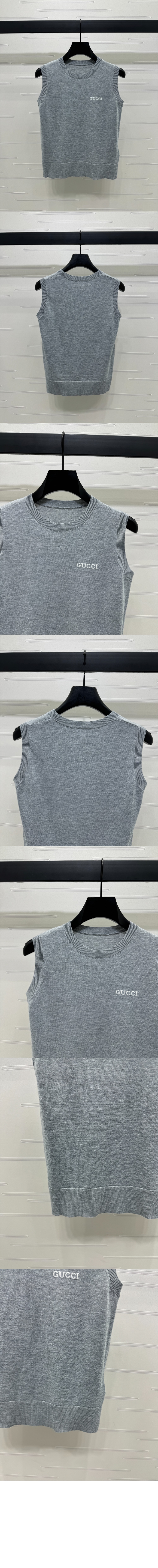 미러급레플리카사이트 | 명품레플리카 전문 쇼핑몰  | 퍼스트원 - 캐시미어 실크 슬리브리스 탑 &gt; 구찌