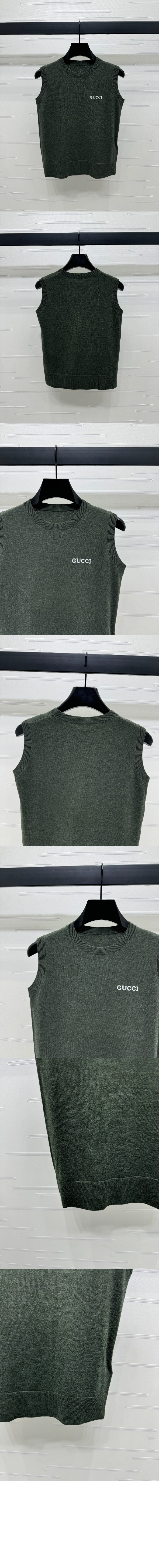 미러급레플리카사이트 | 명품레플리카 전문 쇼핑몰  | 퍼스트원 - 캐시미어 실크 슬리브리스 탑 &gt; 구찌