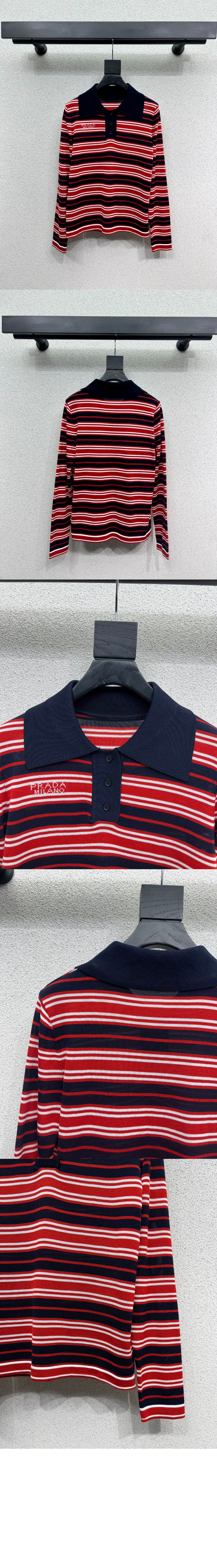 미러급레플리카사이트 | 명품레플리카 전문 쇼핑몰  | 퍼스트원 - 폴로 니트 톱 &gt; 프라다
