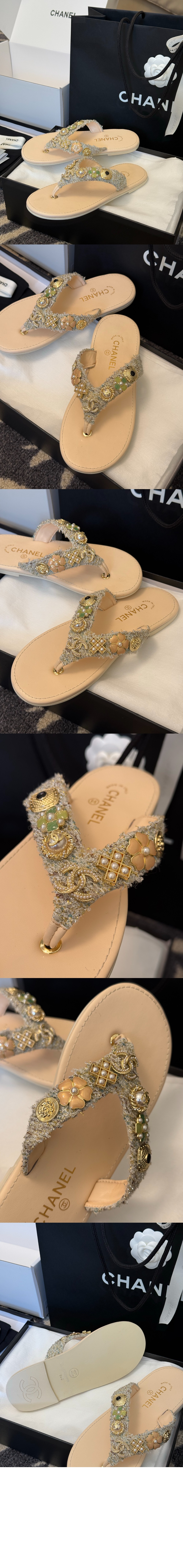 미러급레플리카사이트 | 명품레플리카 전문 쇼핑몰  | 퍼스트원 - Thongs G46304 &gt; 샤넬