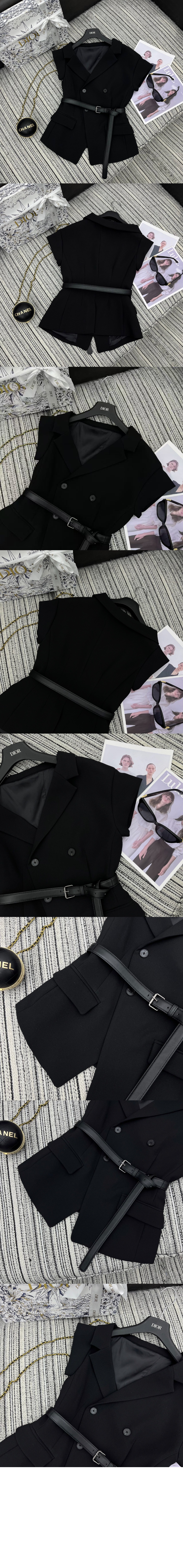 미러급레플리카사이트 | 명품레플리카 전문 쇼핑몰  | 퍼스트원 - 벨트 언발란스 반소매 재킷 &gt; 디올