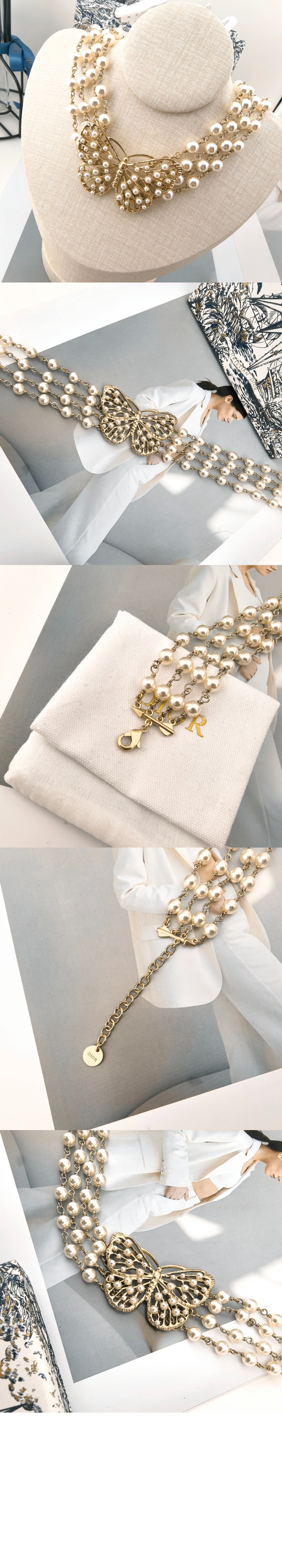 미러급레플리카사이트 | 명품레플리카 전문 쇼핑몰  | 퍼스트원 - Toile de Jouy Papillon 초커 N3252 &gt; 디올