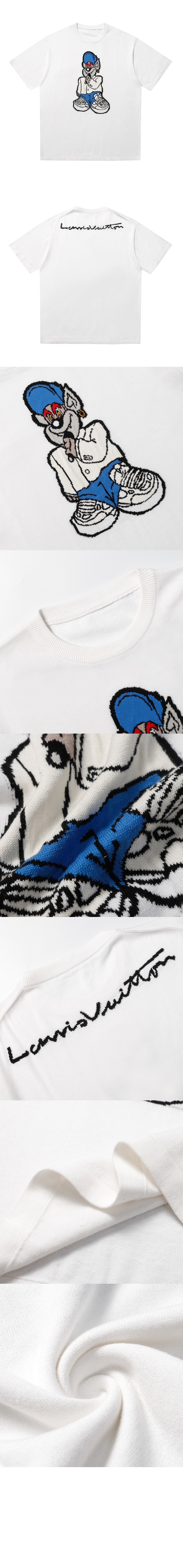 미러급레플리카사이트 | 명품레플리카 전문 쇼핑몰  | 퍼스트원 - 로고 프린트 반팔 &gt; 루이비통