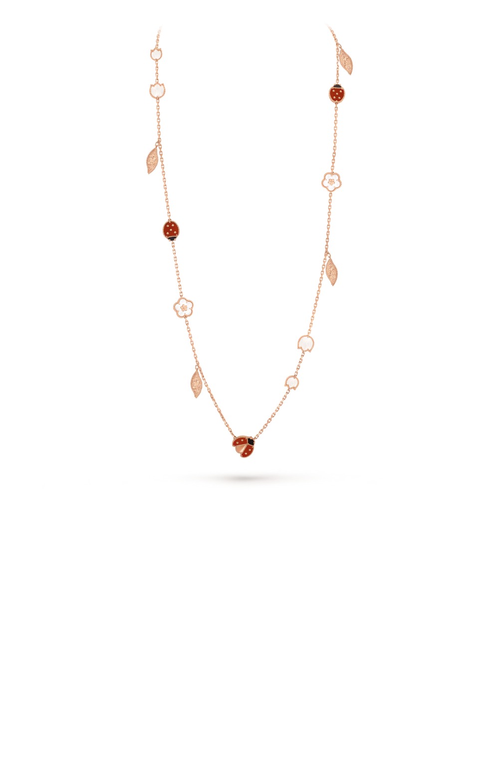 미러급레플리카사이트 | 명품레플리카 전문 쇼핑몰  | 퍼스트원 - 럭키 스프링 롱 네크리스 7RT00 &gt; 반클리프