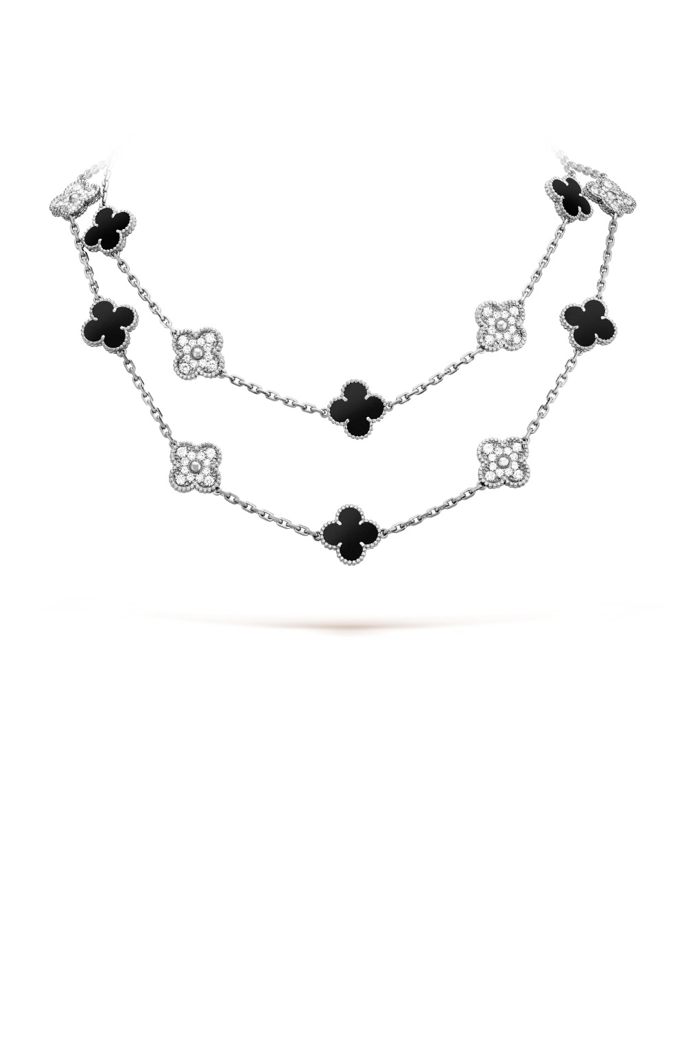 미러급레플리카사이트 | 명품레플리카 전문 쇼핑몰  | 퍼스트원 - 빈티지 알함브라 롱 네크리스 2R800 &gt; 반클리프