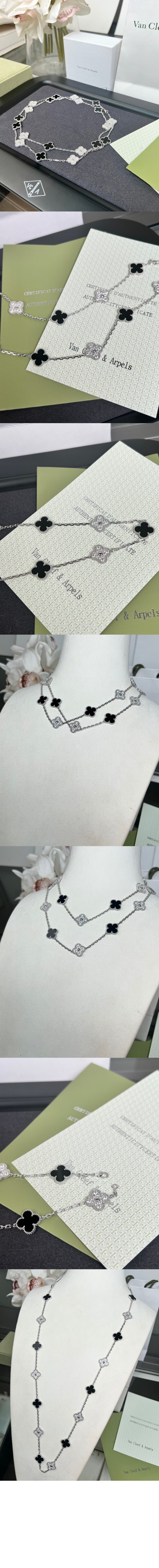 미러급레플리카사이트 | 명품레플리카 전문 쇼핑몰  | 퍼스트원 - 빈티지 알함브라 롱 네크리스 2R800 &gt; 반클리프