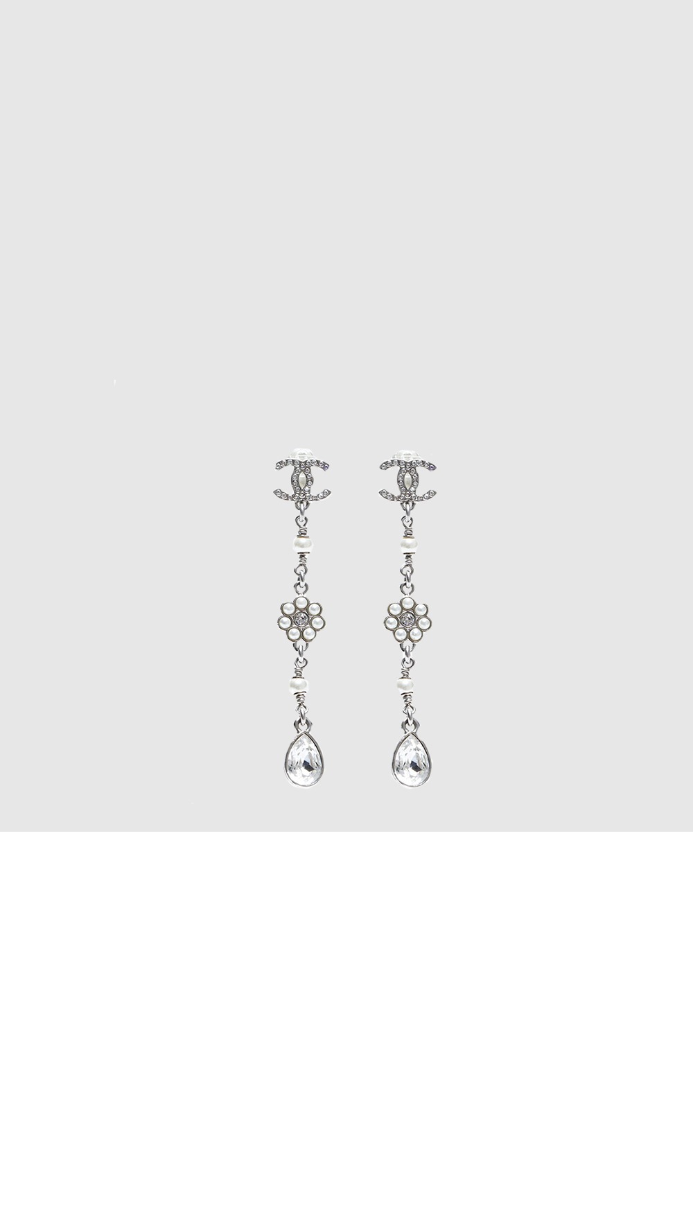 미러급레플리카사이트 | 명품레플리카 전문 쇼핑몰  | 퍼스트원 - 꽃 진주 귀걸이   AB7137 &gt; 샤넬