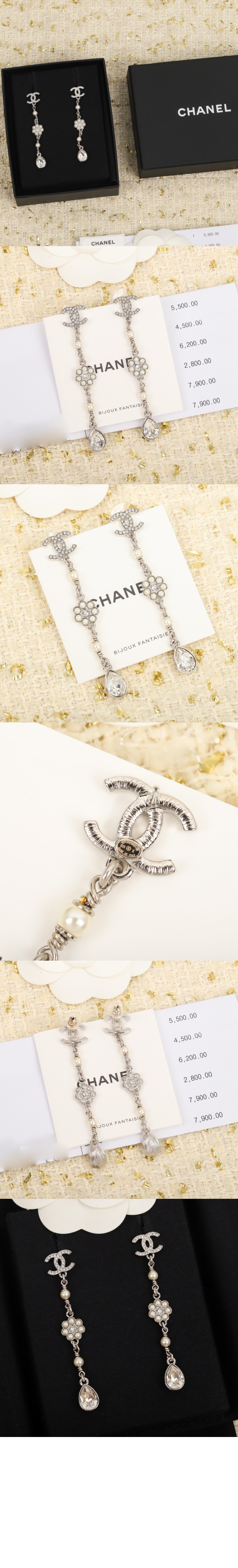 미러급레플리카사이트 | 명품레플리카 전문 쇼핑몰  | 퍼스트원 - 꽃 진주 귀걸이   AB7137 &gt; 샤넬