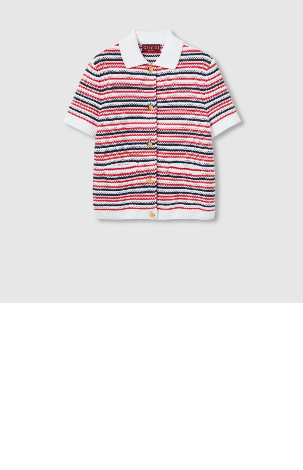 미러급레플리카사이트 | 명품레플리카 전문 쇼핑몰  | 퍼스트원 - 파인 울 폴로 탑 &gt; 구찌