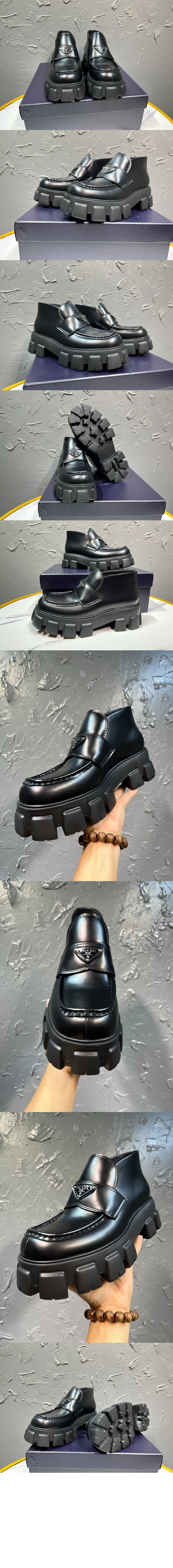 미러급레플리카사이트 | 명품레플리카 전문 쇼핑몰  | 퍼스트원 - 모노리스 페이턴트 레더 플랫폼 로퍼 2TE194 &gt; 프라다