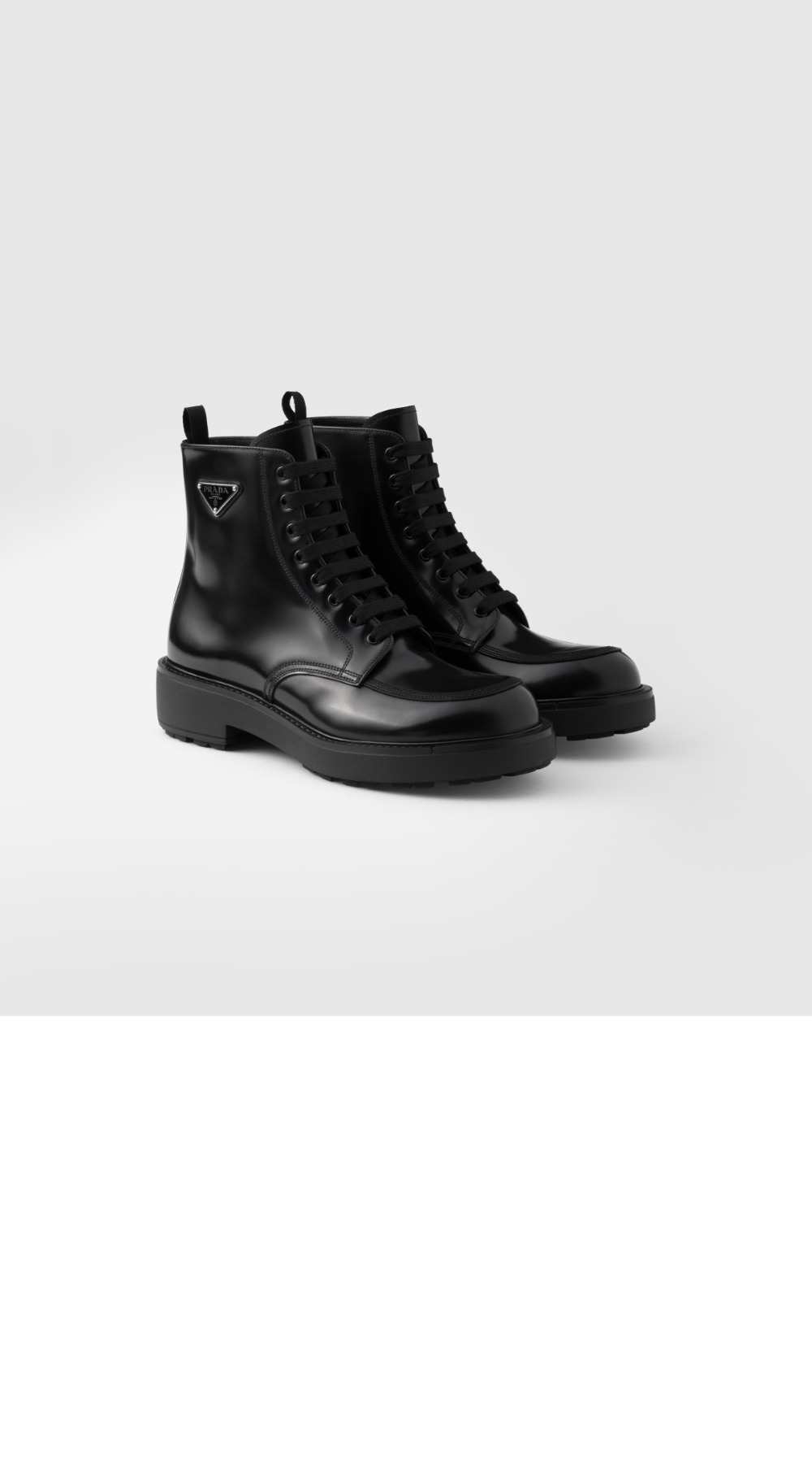 미러급레플리카사이트 | 명품레플리카 전문 쇼핑몰  | 퍼스트원 - 브러쉬드 가죽 부츠 2TG220 &gt; 프라다