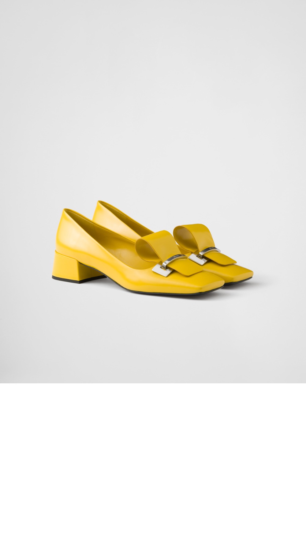 미러급레플리카사이트 | 명품레플리카 전문 쇼핑몰  | 퍼스트원 - 투톤 브러쉬드 가죽 펌프스 1I963N &gt; 프라다