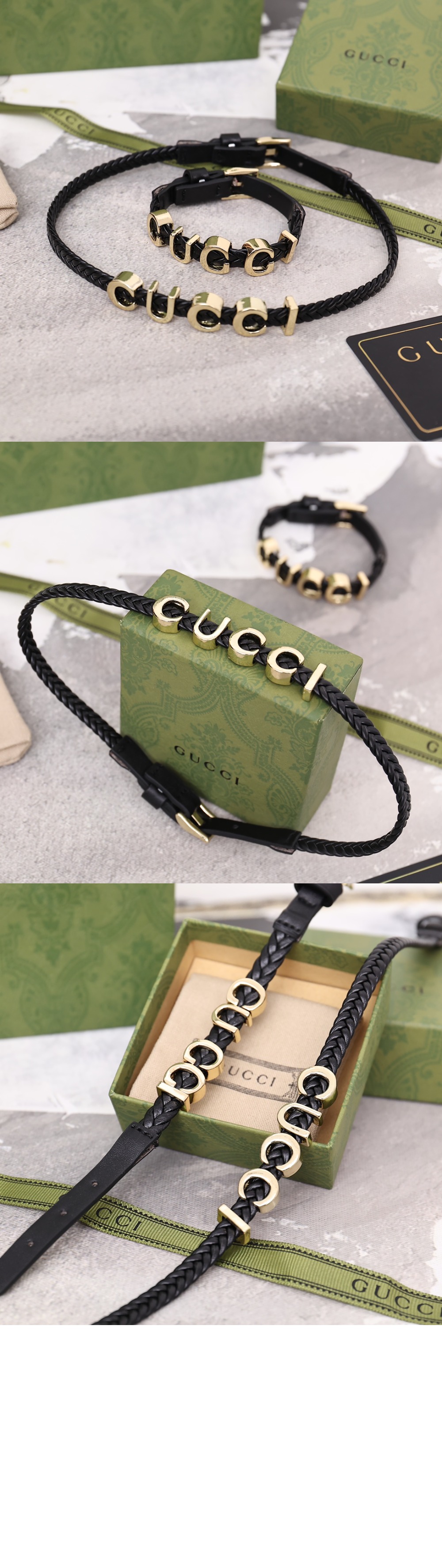 미러급레플리카사이트 | 명품레플리카 전문 쇼핑몰  | 퍼스트원 - 레더 목걸이  684630 &gt; 구찌