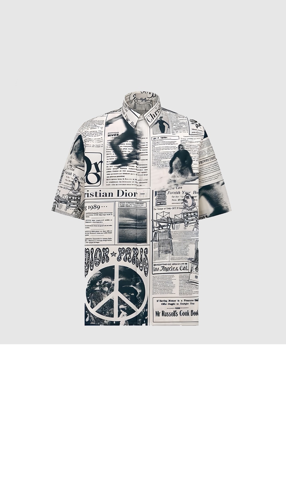 미러급레플리카사이트 | 명품레플리카 전문 쇼핑몰  | 퍼스트원 - 가제트 프린팅 하와이안 셔츠 &gt; 디올