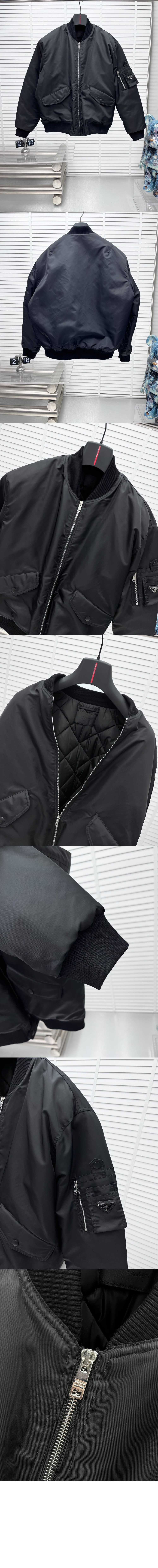 미러급레플리카사이트 | 명품레플리카 전문 쇼핑몰  | 퍼스트원 - 리나일론 보머 재킷 &gt; 프라다