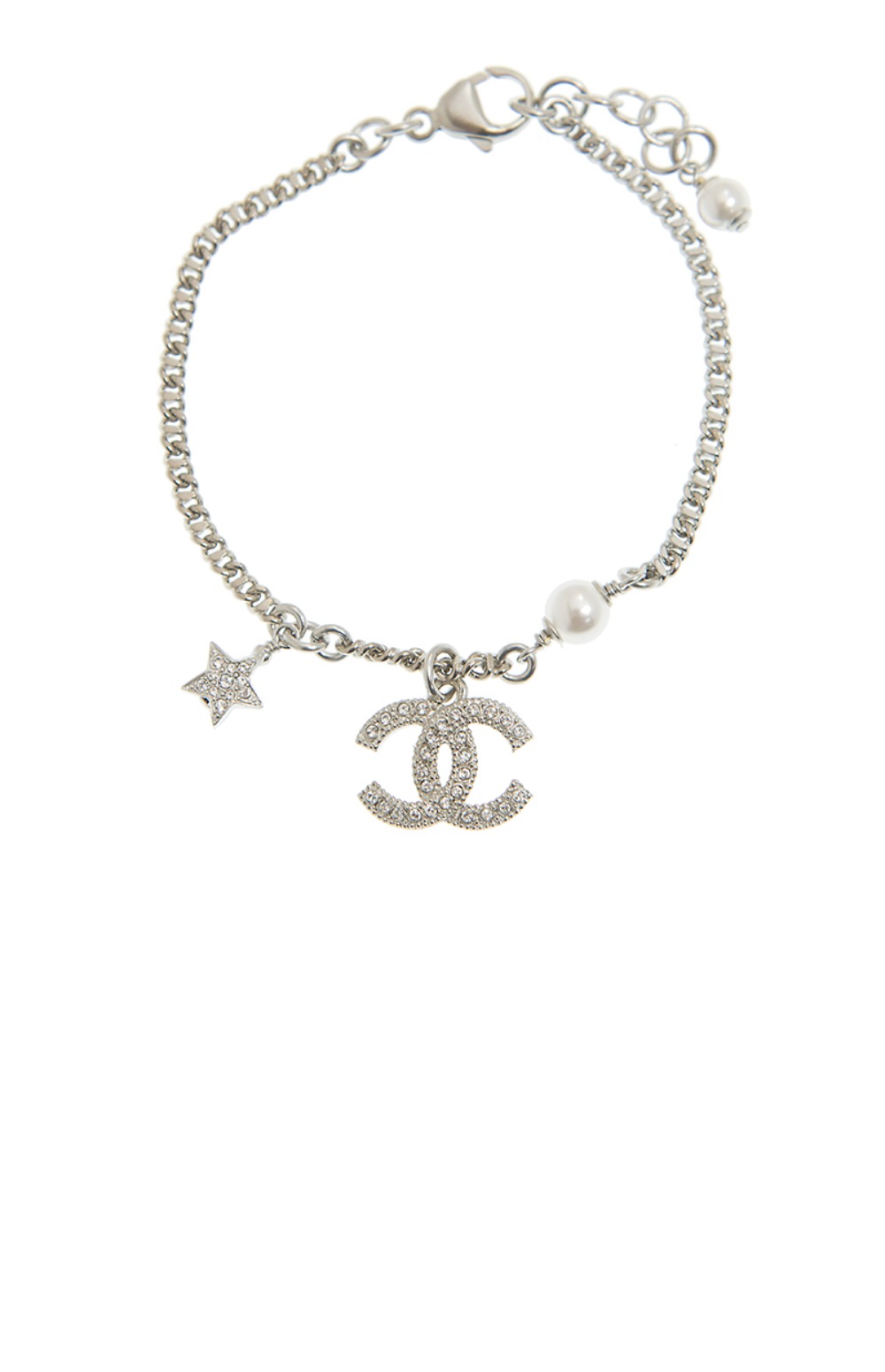 미러급레플리카사이트 | 명품레플리카 전문 쇼핑몰  | 퍼스트원 - CC 스타 실버 크리스탈  브레이슬릿  AB3556 &gt; 샤넬
