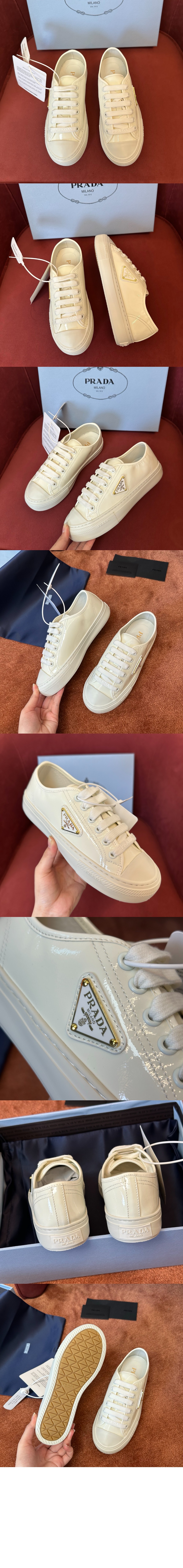 미러급레플리카사이트 | 명품레플리카 전문 쇼핑몰  | 퍼스트원 - 나플락 페이턴트 가죽 스니커즈 1E770N &gt; 디올