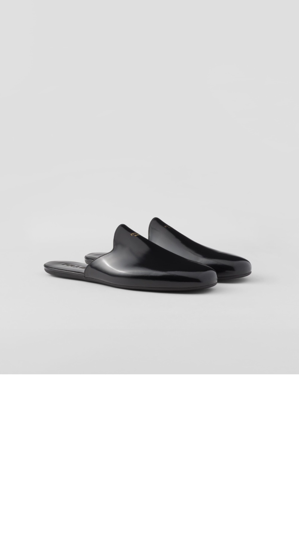 미러급레플리카사이트 | 명품레플리카 전문 쇼핑몰  | 퍼스트원 - 브러쉬드 가죽 슬리퍼 2S2986 &gt; 프라다