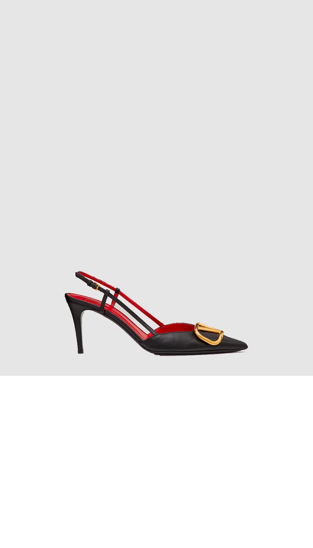 미러급레플리카사이트 | 명품레플리카 전문 쇼핑몰  | 퍼스트원 - 송아지 가죽 슬링백 펌프스 &gt; 발렌티노