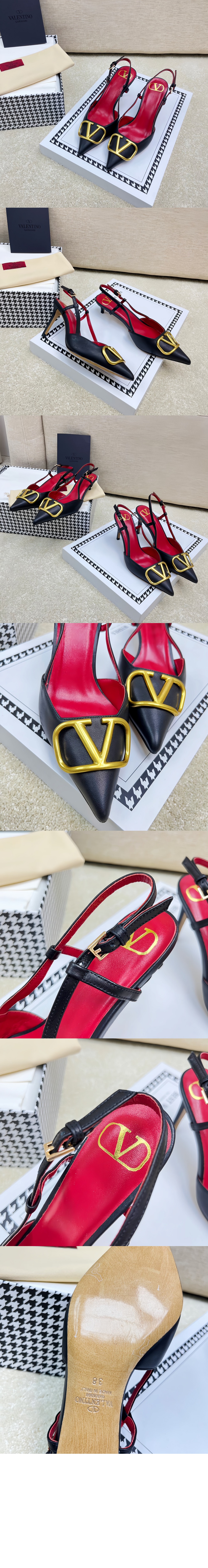 미러급레플리카사이트 | 명품레플리카 전문 쇼핑몰  | 퍼스트원 - 송아지 가죽 슬링백 펌프스 &gt; 발렌티노