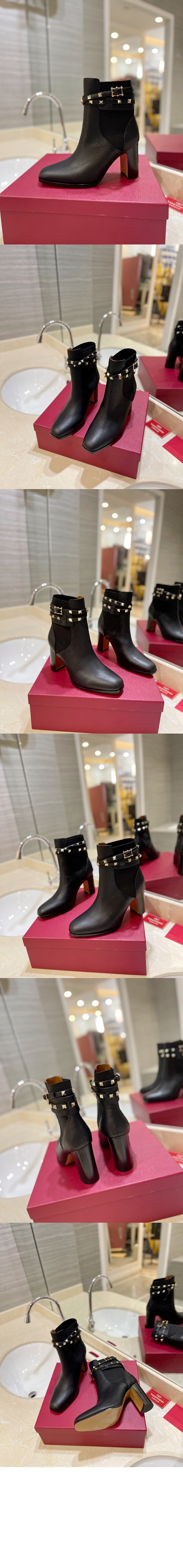 미러급레플리카사이트 | 명품레플리카 전문 쇼핑몰  | 퍼스트원 - 스탐파 알체 송아지 가죽 부츠 &gt; 발렌티노