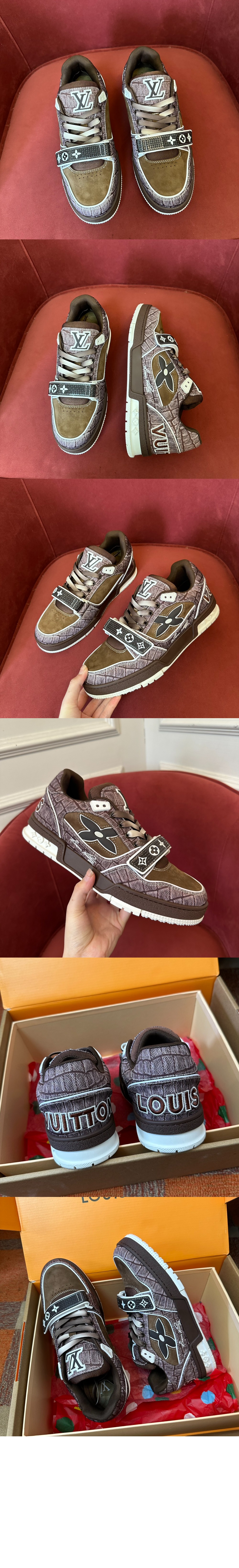 미러급레플리카사이트 | 명품레플리카 전문 쇼핑몰  | 퍼스트원 - 트레이너 스니커즈 1ADE1Z &gt; 루이비통