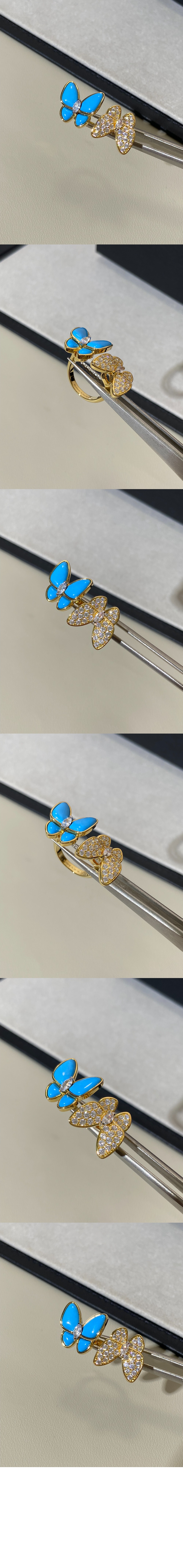 미러급레플리카사이트 | 명품레플리카 전문 쇼핑몰  | 퍼스트원 - 투 버터플라이 비트윈 더 핑거 링 7UZ00 &gt; 반클리프