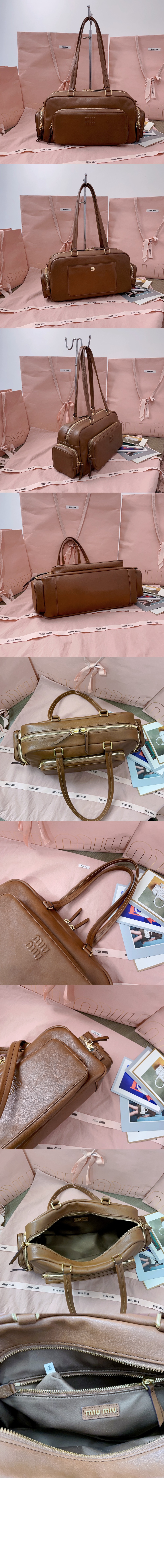 미러급레플리카사이트 | 명품레플리카 전문 쇼핑몰  | 퍼스트원 - 워싱 나파 가죽 포켓백 5BB175 &gt; 미우미우