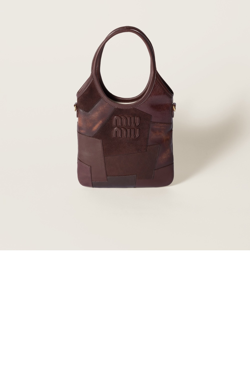 미러급레플리카사이트 | 명품레플리카 전문 쇼핑몰  | 퍼스트원 - 아이비 가죽 핸드백 5BA281 &gt; 미우미우