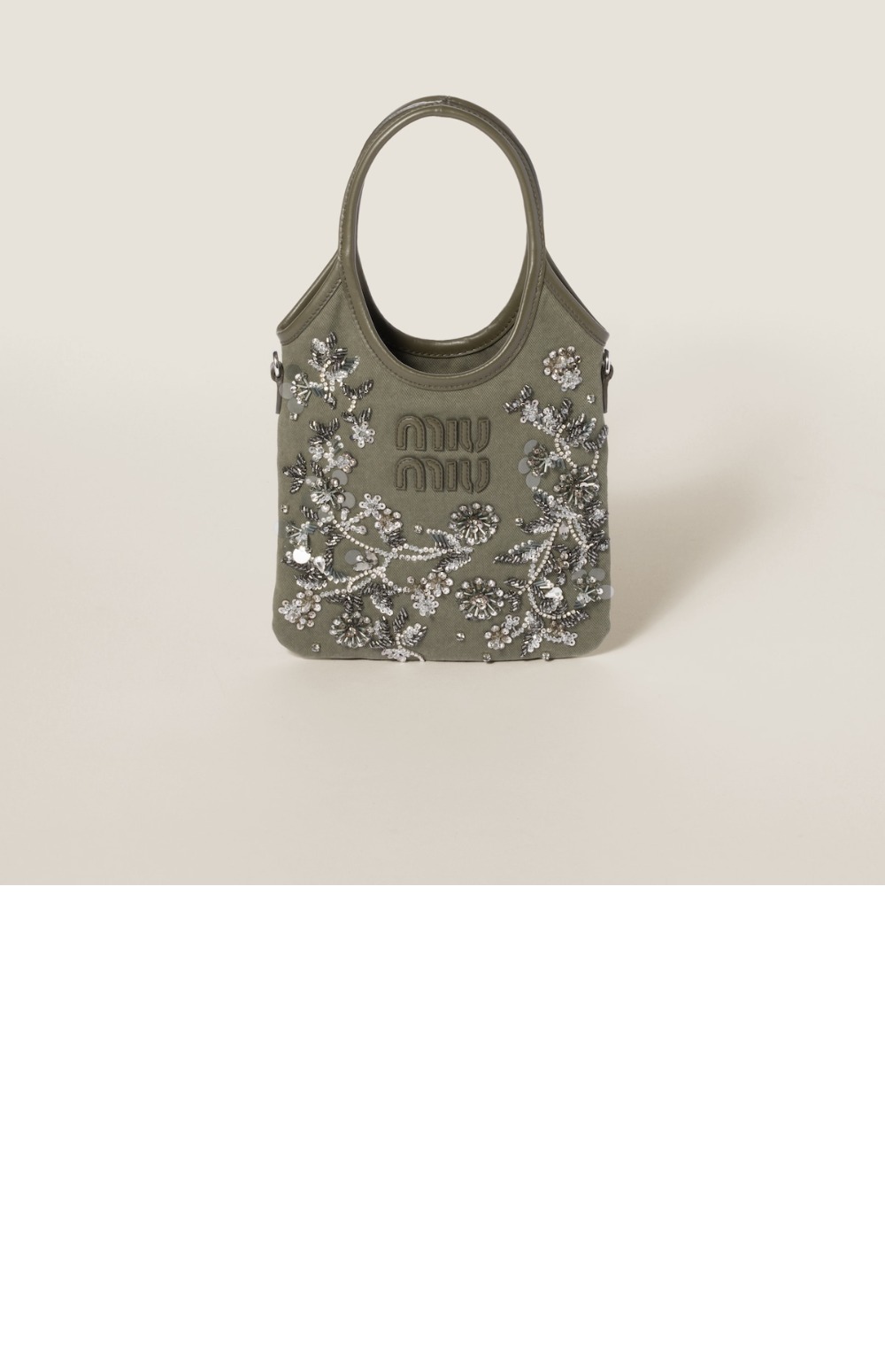 미러급레플리카사이트 | 명품레플리카 전문 쇼핑몰  | 퍼스트원 - 아이비 자수 가바딘백 5BA281 &gt; 미우미우