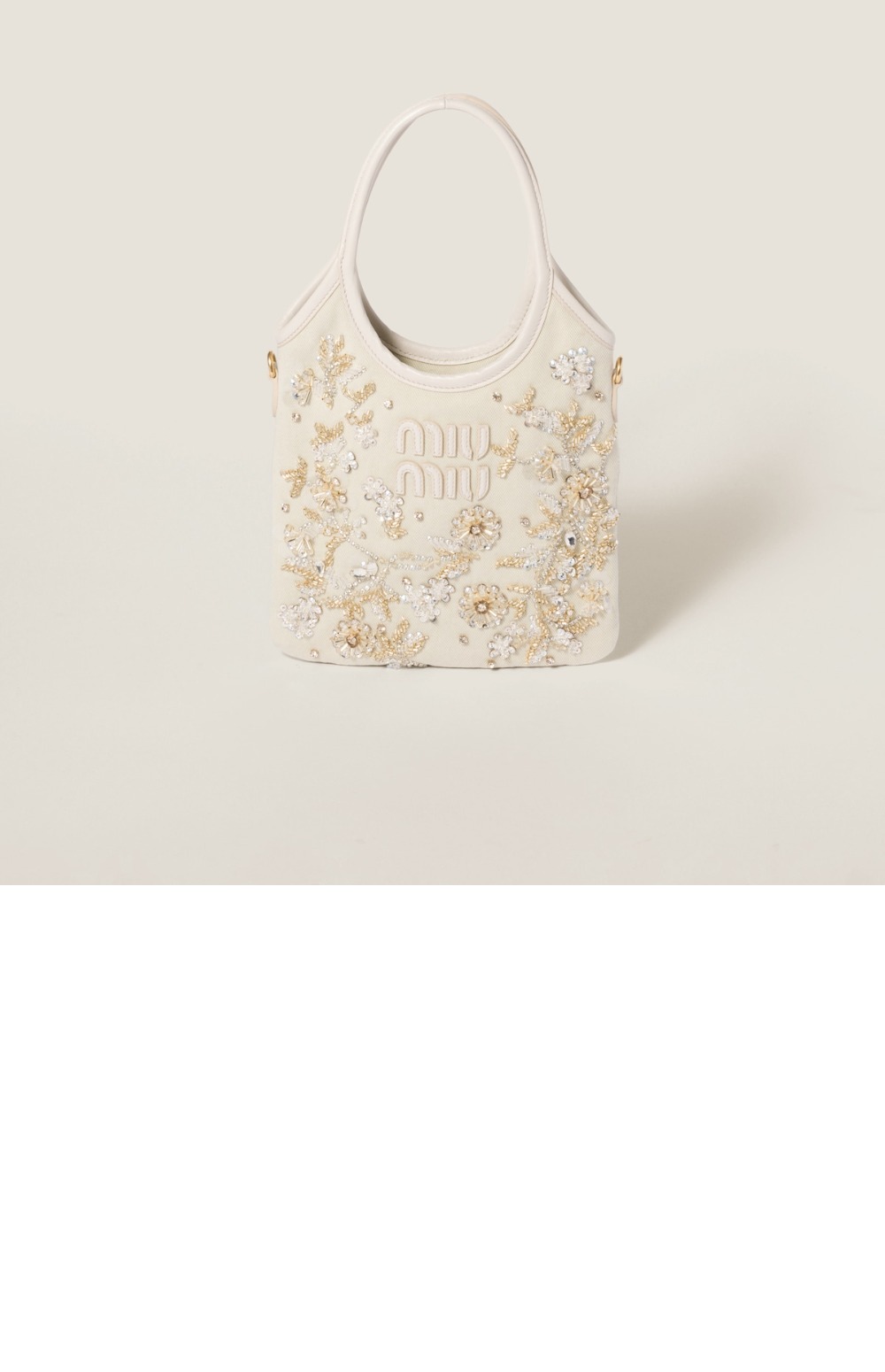 미러급레플리카사이트 | 명품레플리카 전문 쇼핑몰  | 퍼스트원 - 아이비 자수 가바딘백 5BA281 &gt; 미우미우