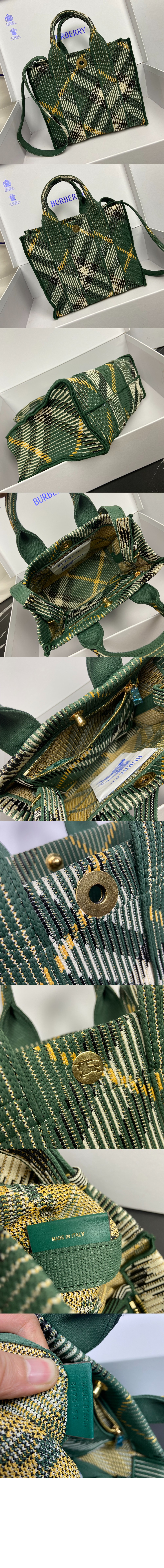 미러급레플리카사이트 | 명품레플리카 전문 쇼핑몰  | 퍼스트원 - 미니 체크 니트 토트 80957851 &gt; 버버리