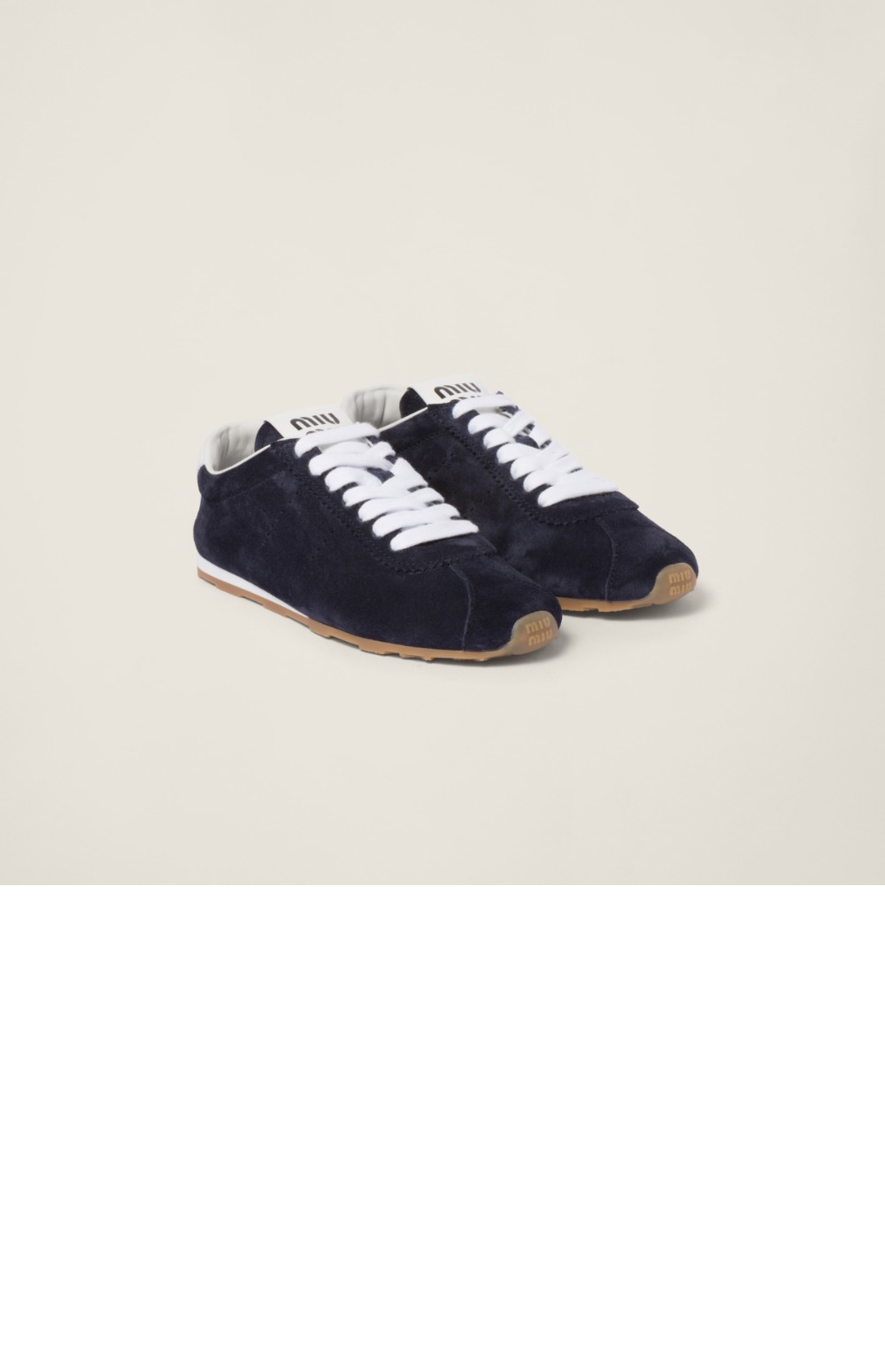 미러급레플리카사이트 | 명품레플리카 전문 쇼핑몰  | 퍼스트원 - 플룸 스웨이드 스니커즈 5E114E &gt; 미우미우