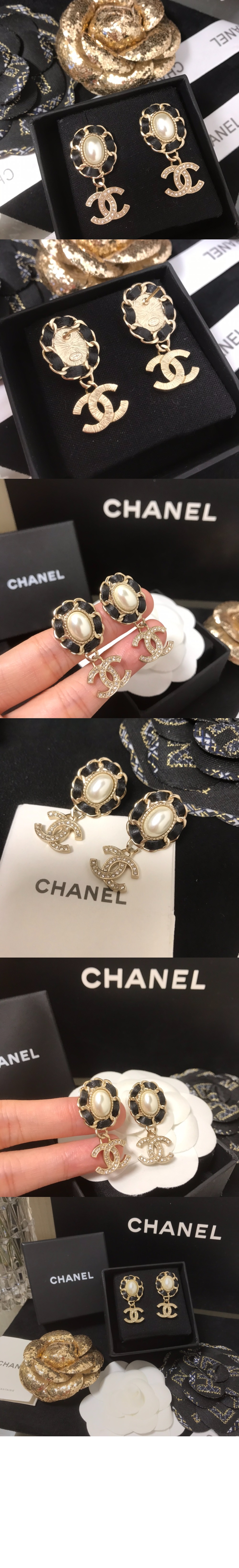 미러급레플리카사이트 | 명품레플리카 전문 쇼핑몰  | 퍼스트원 - 더블 C 진주 귀걸이 AB6768 > 샤넬