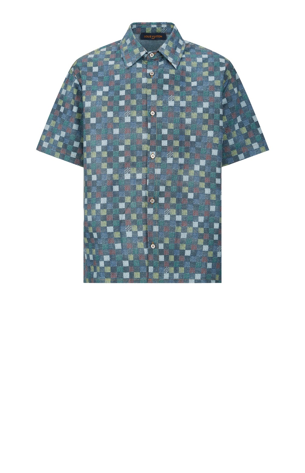 미러급레플리카사이트 | 명품레플리카 전문 쇼핑몰  | 퍼스트원 - 다미에 샴브레이 쇼트 슬리브드 셔츠 &gt; 루이비통