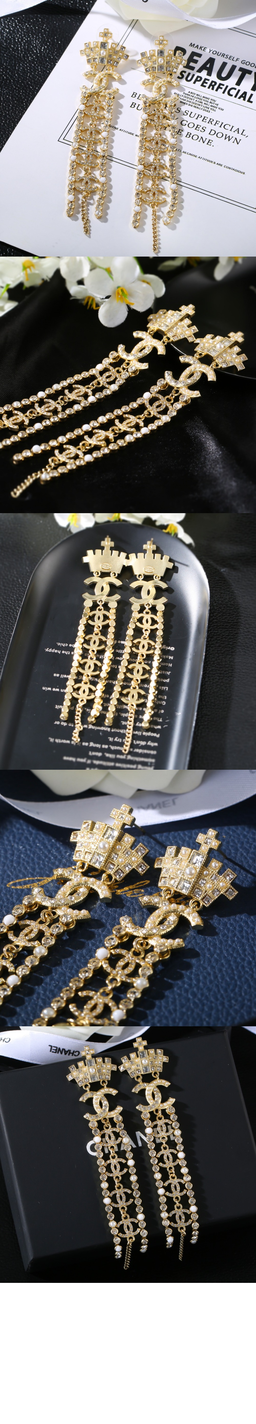 미러급레플리카사이트 | 명품레플리카 전문 쇼핑몰  | 퍼스트원 - 귀걸이 AB6556 &gt; 샤넬