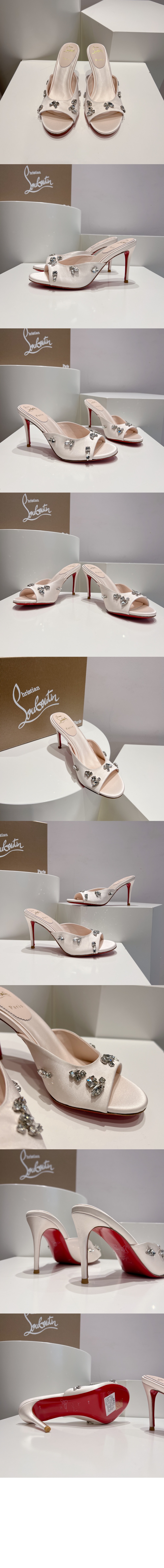 미러급레플리카사이트 | 명품레플리카 전문 쇼핑몰  | 퍼스트원 - 크리스탈 슬리퍼 힐 3231154 &gt; 루부탱