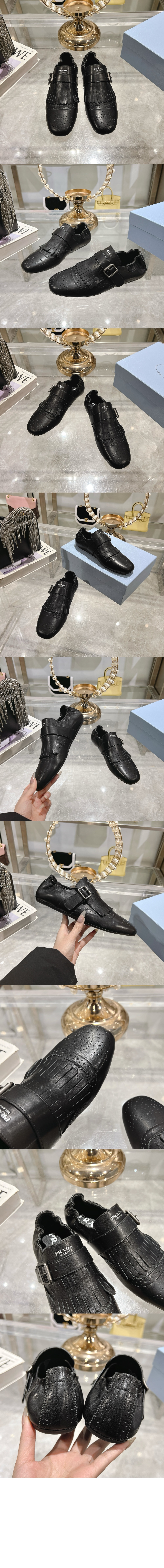 미러급레플리카사이트 | 명품레플리카 전문 쇼핑몰  | 퍼스트원 - 몽크 스트랩 슈즈 2EG473 &gt; 프라다