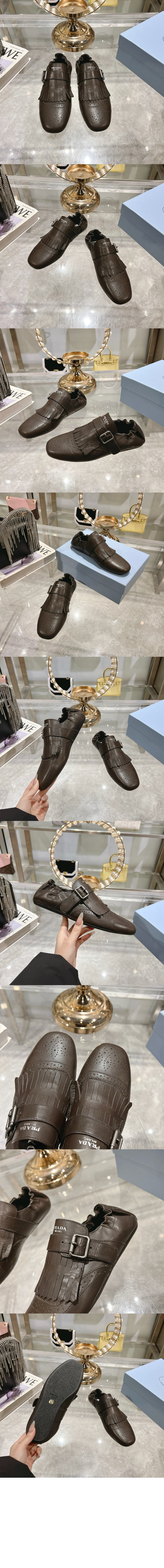 미러급레플리카사이트 | 명품레플리카 전문 쇼핑몰  | 퍼스트원 - 몽크 스트랩 슈즈 2EG473 &gt; 프라다