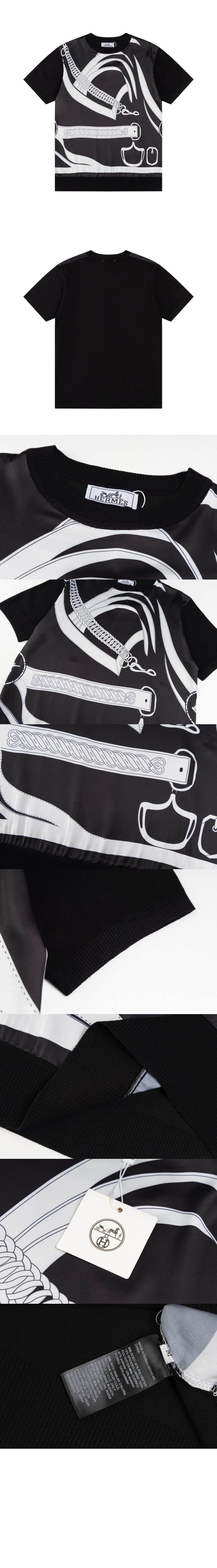 미러급레플리카사이트 | 명품레플리카 전문 쇼핑몰  | 퍼스트원 - 로고 프린트 반팔 &gt; 에르메스