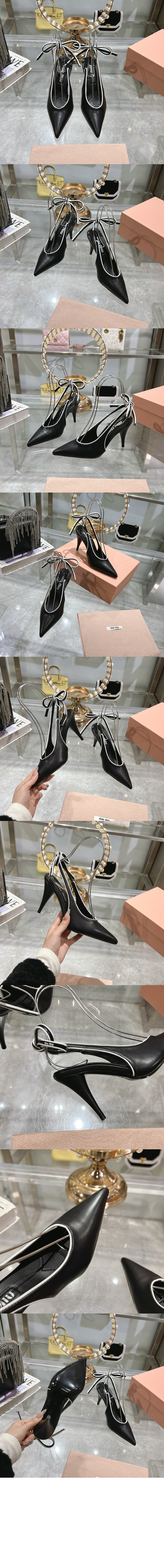 미러급레플리카사이트 | 명품레플리카 전문 쇼핑몰  | 퍼스트원 - 나파 레더 슬링백 펌프스 5I430E &gt; 미우미우