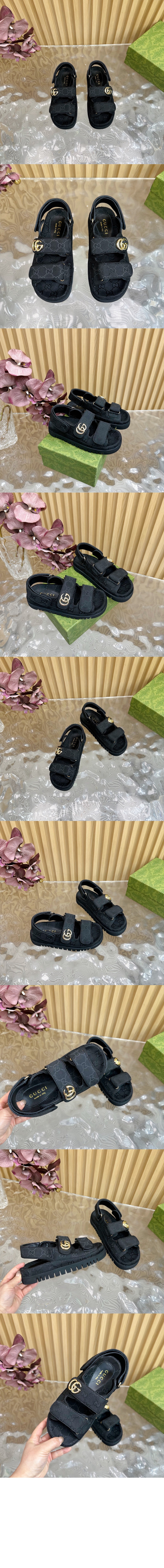 미러급레플리카사이트 | 명품레플리카 전문 쇼핑몰  | 퍼스트원 - 더블 G 샌들 816630 > 구찌